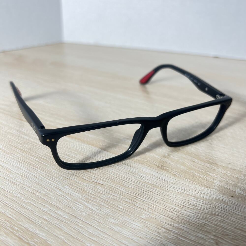 Ray-Ban RB5277 2077 Eyeglasses Black Rectangular Full Rim Frames Only 54-17-140